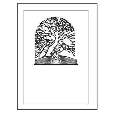 The Library Store Individual Bookplates Learning Tree 75 per Package