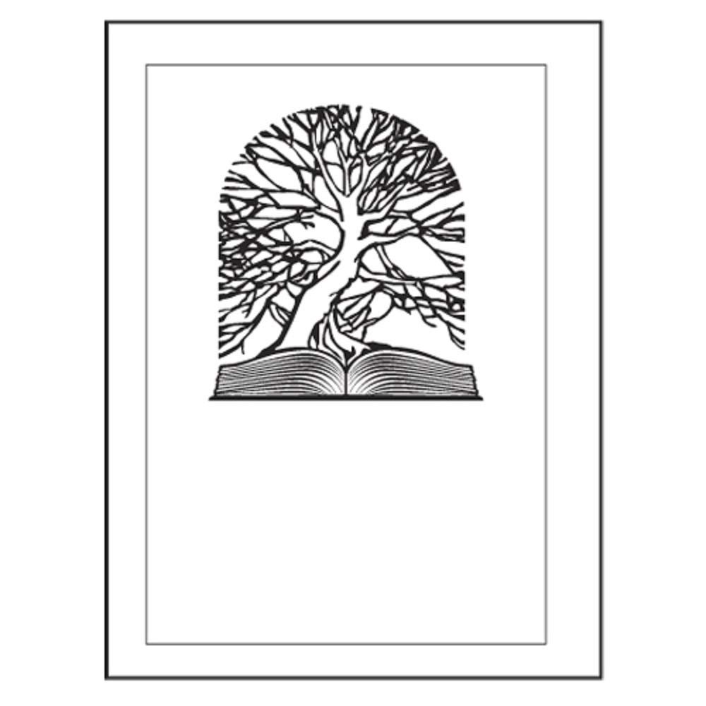 The Library Store Individual Bookplates Learning Tree 75 per Package