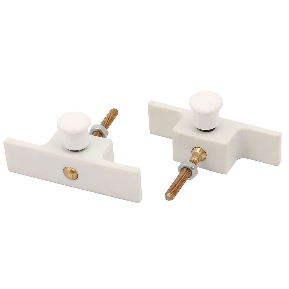 Aexit 1 Pair Electrical equipment 44mm x 34mm x 24mm Cabin Door Lock Plastic for F3A RC Airplane