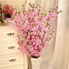 Asdomo 10PCS Artificial Cherry Blossom Branches Silk Spring Peach Blossom Fake Flowers Arrangements for Home Wedding Decoration view 2
