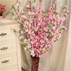 Asdomo 10PCS Artificial Cherry Blossom Branches Silk Spring Peach Blossom Fake Flowers Arrangements for Home Wedding Decoration view 3