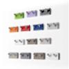 Gedy Rainbow Hanger, Thermoplastic Resins, Clear O-Ring, Double view 2