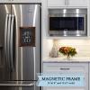 TenXVI Designs 11"x13" Magnetic Chalkboard Sign - Remove Legs to Vertically or Horizontally Hang or Stand - Perfect for Kitchen Countertop, Tabletops, Weddings, Home Decor - Rustic Brown view 3