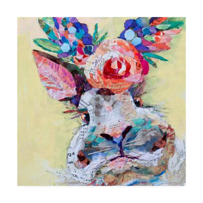 Trademark Fine Art Hip Hop Floral by Elizabeth St. Hilaire, 18x18