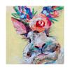 Trademark Fine Art Hip Hop Floral by Elizabeth St. Hilaire, 18x18 view 1