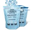 ICE LOCK Reusable Ice Packs for Coolers - Large Leakproof Ice Bags - Refillable with Cubed Ice, No Freezer Needed - 4 Layer Waterproof - Cold & Dry Storage with Drinkable Meltwater - (Pack of 2) view 1