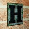 Isaric Decorative tin Sign Letters,12 X 12 Inch,Hanging Wall 26 Letters Metal Alphabet Wall Letter for Home, Bedroom, Bar, Wall Decor view 1