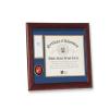 flag connections U.S. Marine Corps Medal and Award Frame with Medallion -13 x 16 view 1