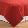 C&F Home Paprika Twin Matelass Quilt 100% Cotton Lightweight Machine Washable Reversible Bedspread Coverlet Twin Red view 3
