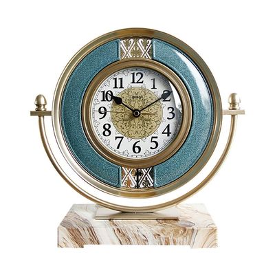 CLOCKZHJI Retro Desk Clock and Table Clock Rhythm Clocks- Stairway to Heaven Mantel Clock Shelf Clock
