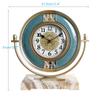 CLOCKZHJI Retro Desk Clock and Table Clock Rhythm Clocks- Stairway to Heaven Mantel Clock Shelf Clock view 2