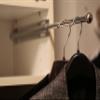 12" Valet Rod Standard for Closet Satin Nickel SN Metal view 2
