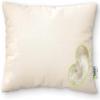 Bean Products Travel Pillow with Pillowcase - Organic Kapok Filled Soft Neck Pillow with Organic Cotton Surface - Hypoallergenic and Breathable Pillowcase with Zipper - Made in The USA, 13" x 18" view 1