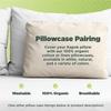 Bean Products Travel Pillow with Pillowcase - Organic Kapok Filled Soft Neck Pillow with Organic Cotton Surface - Hypoallergenic and Breathable Pillowcase with Zipper - Made in The USA, 13" x 18" view 4