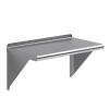 AmGood 14" X 24" Stainless Steel Wall Shelf | Metal Shelving | Garage, Laundry, Storage, Utility Room | Restaurant, Kitchen | Food Prep | NSF Certified view 1