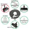 Cen-Tec Systems 94093 35 Ft. Low Voltage Central Vacuum Installed Hose Sock, Light Gray view 2