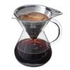 aerolatte Drip Coffee Brewer and Microfilter, Borosilicate Glass and 18/8 Stainless Steel, 2-Servings, 12-Ounce Capacity view 1