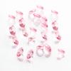 Acrylic Diamonds, 0.8 Inch 100 Pcs Acrylic Faux Round Table Scatters Confetti Diamonds Crystals Treasure Gems for Vase Fillers, Arts & Crafts, Wedding Decoration (Pink) view 1