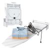 Nisorpa Wall Mounted Ironing Board 37.4" x 11.8" Fold Away 180 Swivel Iron Board with Heat Resistant Cover in Wall Ironing Board Space Saving for Home Laundry Room view 1