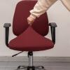 Melaluxe Computer Office Chair Covers, Protective & Stretchable Universal Chair Cover, Stretch Rotating Chair Slipcover (Red) view 2