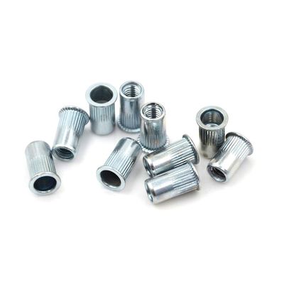 ShineBear 10Pcs/lot M4 M5 M6 M8 M10 304 Stainless Steel Rivnut Small Countersunk Head Riveted Nuts Insert Nutsert Cap Rivet Nut - (Size: M10)