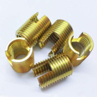 ShineBear M2 M3 M4 M5 M6 M8 M10 M12 M14 M16 M18 M20 Slotted self Tapping Thread Sleeve self-Attack Sleeves nut - (Size: M14xM18x24mm 2Pcs)