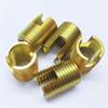 ShineBear M2 M3 M4 M5 M6 M8 M10 M12 M14 M16 M18 M20 Slotted self Tapping Thread Sleeve self-Attack Sleeves nut - (Size: M14xM18x24mm 2Pcs) view 1