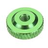 ShineBear 10Pcs M3 Knurled Thumb Nut w/Collar Screw Spacer Washer Aluminum Alloy Multicolor for FPV RC Model Toys Light Blue view 2