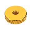 ShineBear 10Pcs M3 Knurled Thumb Nut w/Collar Screw Spacer Washer Aluminum Alloy Multicolor for FPV RC Model Toys Light Blue view 3
