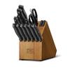 Chicago Cutlery Ellsworth (13-PC) Kitchen Knife Block Set With Wooden Block & Built-In Sharpener, Ergonomic Handles and Stainless Steel Professional Chef Knife Set & Scissors With Bottle Opener view 1