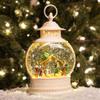 Christmas by Roman Inc., Confetti Lites Collection, 10" H LED NATIVITY LANTERN, Lantern, Snow Globe, Holiday Home Dcor, Santa, Cardinal, Nutcracker, Snowman, Reindeer (2x7x10) view 2