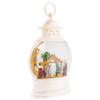 Christmas by Roman Inc., Confetti Lites Collection, 10" H LED NATIVITY LANTERN, Lantern, Snow Globe, Holiday Home Dcor, Santa, Cardinal, Nutcracker, Snowman, Reindeer (2x7x10) view 4