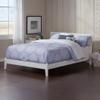 AFI, Orlando Queen Foundation Bed with Attachable USB Charger, White view 4