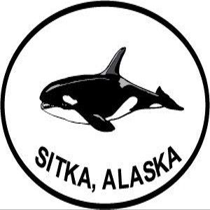DG Graphics Magnet Sitka Orca Euro Oval Magnet Car Auto Fridge Locker Metal 5"