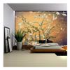 wall26 - Copper inchAlmond Blossom inch by Vincent Van Gogh (66 inchx96 inch, Orange W/ Purple Vignette inchAlmond Blossom inch-3) view 1