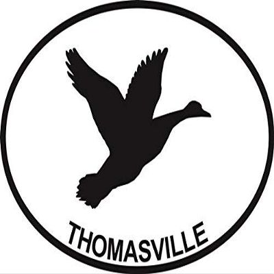 DG Graphics Magnet Duck (Thomasville) Euro Oval Magnet Car Auto Fridge Locker Metal 5"