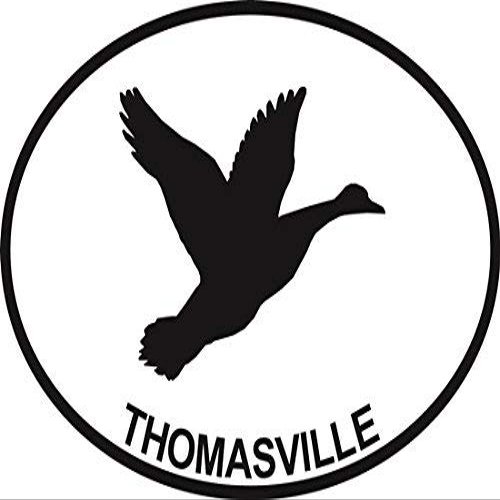 DG Graphics Magnet Duck (Thomasville) Euro Oval Magnet Car Auto Fridge Locker Metal 5"
