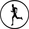 DG Graphics Magnet Runner - Male Euro Oval Magnet Car Auto Fridge Locker Metal 5" view 1