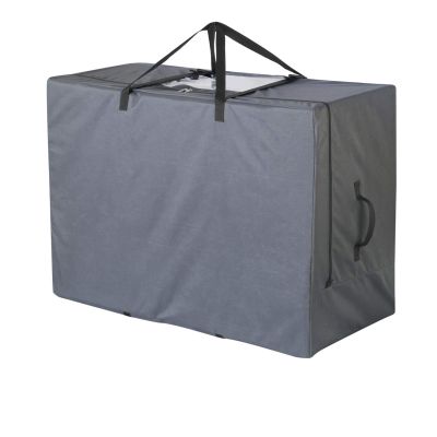 Cuddly Nest Folding Mattress Storage Bag - Heavy Duty Carry Case for Tri-Fold Guest Bed (Fits 6" Twin & Twin XL Mattress,Grey)