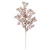 Vickerman 555781-25" Chocolate Ruscus Glitter Jewel Spray (12 pack) (L186075) view 1