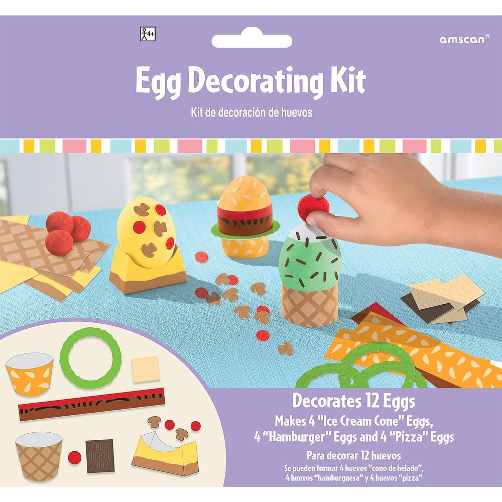 12-Piece Food Easter Egg Decorating Kit | 1 Pack