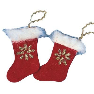 S&S Worldwide Christmas Stockings Craft Kit (Pack of 18)