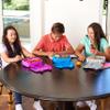 Bentgo Fresh Leak-Proof, Versatile 4-Compartment Bento-Style Lunch Box with Removable Divider, Portion-Controlled Meals for Teens and Adults On-The-Go BPA-Free, Food-Safe Materials (Blue) view 2