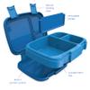 Bentgo Fresh Leak-Proof, Versatile 4-Compartment Bento-Style Lunch Box with Removable Divider, Portion-Controlled Meals for Teens and Adults On-The-Go BPA-Free, Food-Safe Materials (Blue) view 4