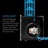 AC Infinity AIRBLAZE T10, Universal Fireplace Blower Fan Kit 10" with Temperature and Speed Controller, Compatible with Lennox, Hearth Glo, Majestic, Rotom Fireplaces, for Home Heat Circulation view 4