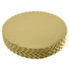 [25pcs] 12" Gold Cakeboard Round,Disposable Cake Circle Base Boards Cake Plate Round Coated Circle Cakeboard Base 12inch,Pack of 25 view 3
