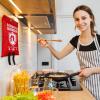 Fire Blanket for Home and Kitchen,Emergency for Small Fire,Reused,Easy Use view 2