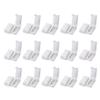 uxcell 15Pcs 10mm 4P LED Strip Connector Solderless for 5050 Strip to Strip view 1