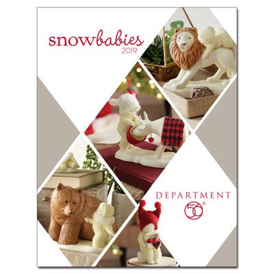 Department 56 Promotional Snowbabies 2019 Snowbabies Brochures