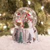 Roman 5.75-Inch Musical Snowman Family Glitterdome  100mm Wind-Up Christmas Snow Globe, Holiday Home Dcor, Gift for Winter & Snowman Lovers view 2